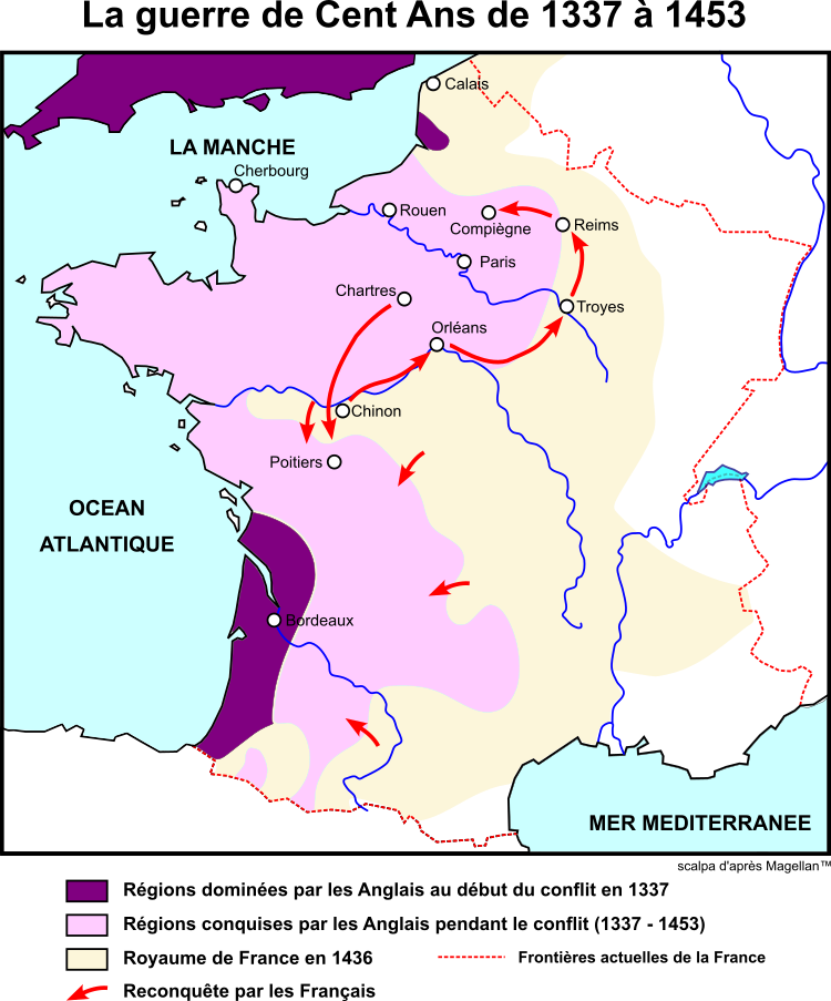 La guerre de cent ans